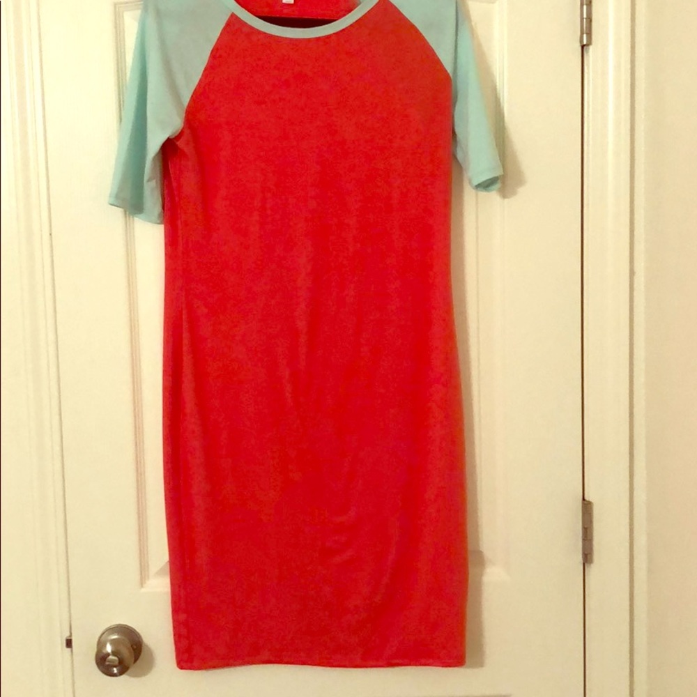 Cute bright t shirt dress